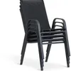 Silla apilable LEKNES negro en Negro - Muebles para el exterior, Uruguay | JYSK, vista 5 de 5