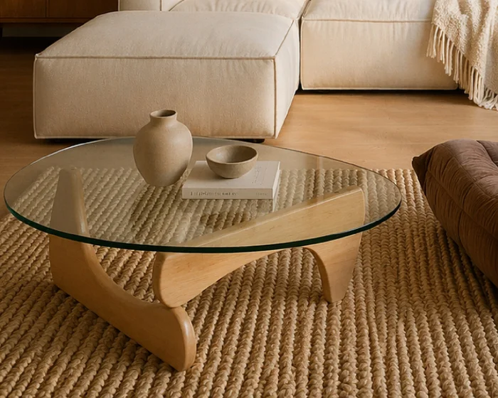 Mesa Baja Noguchi New Edition en Madera natural - Mesas de living, Uruguay | Samic, vista 2