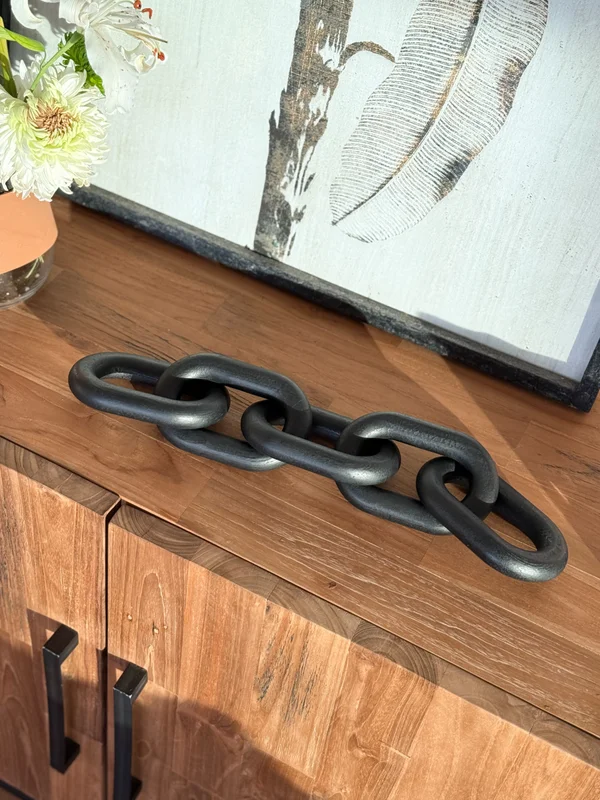 Cadena decorativa negra en Madera natural - Decoración, Uruguay | Dreams On Time, vista 10