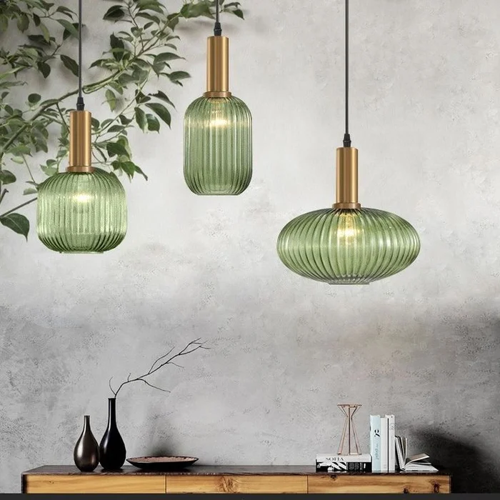 LUMINARIA HANS SMALL en Verde - Lámparas colgantes, Uruguay | Berlina Store, vista 2