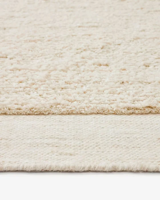 Alfombra Marely de lana - blanco 160 x 230 cm en Blanco - Alfombras, Uruguay | Kavehome, vista 3