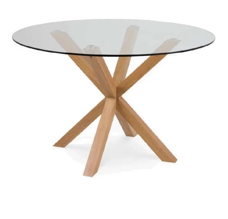 Mesa RONDA en Madera natural - Mesas de comedor, Uruguay | Finkel