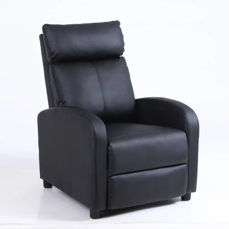 Sillon reclinable 1 cuerpo con masajeador y calefaccion - Negro en Negro - Sillones y sofás, Uruguay | La Cueva Muebles, vista 9