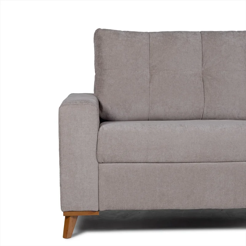 Sofá Katrina - Tela Microfibra - 3 cuerpos - 10287 (Tostado) en Marrón - Sillones y sofás, Uruguay | NYR, vista 3
