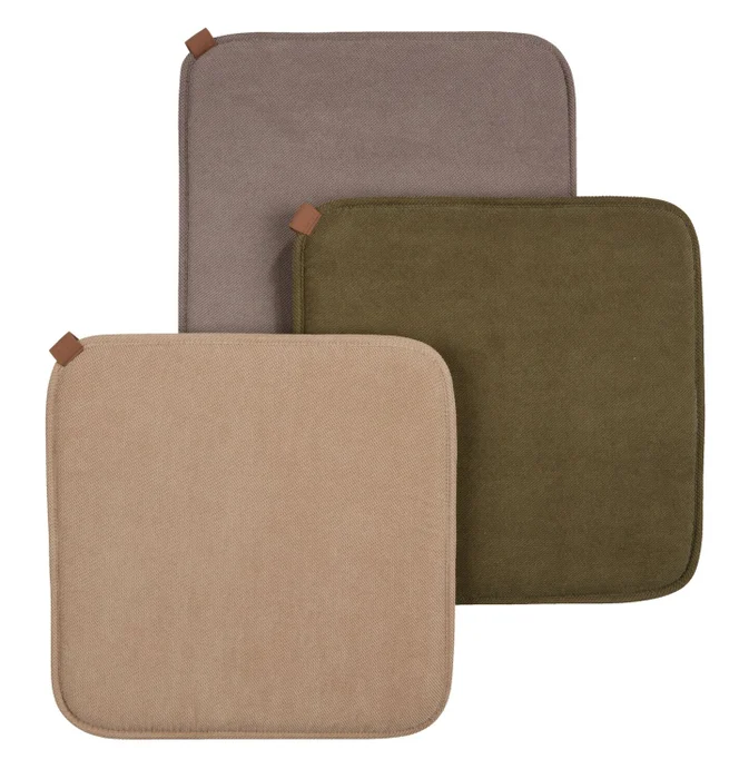 Almohadón de asiento LOMME 38x38x2 gris en Gris - Textiles, Uruguay | JYSK, vista 2