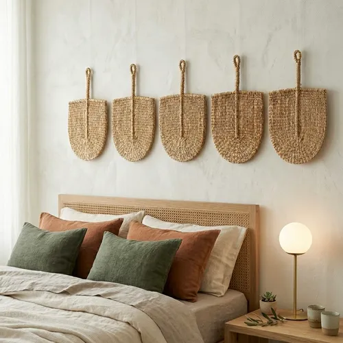 Abanico Ilusión en Madera natural - Decoración de pared, Uruguay | Indrana