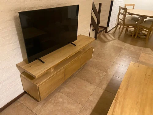 Rack Mueble Para Tv Ozark Adella Fabricación Artesanal A Elección en Madera natural, Uruguay | Ozark Home, vista 2
