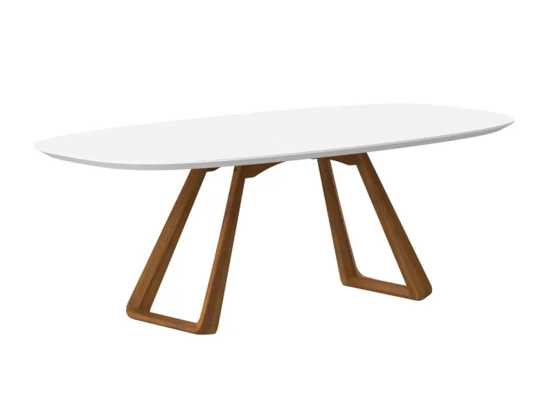 Mesa Zoe en Madera natural - Mesas de comedor, Uruguay | Arquetipo, vista 11