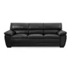 Sillón %100 Cuero - 3 Cuerpos - Promax - Negro en Negro - Sillones y sofás, Uruguay | Ecowood, vista 2 de 4