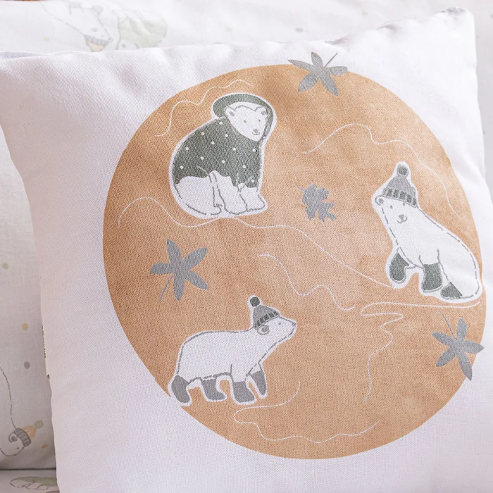 Almohadón Infantil Osos Polares en Blanco - Textiles, Uruguay | Arredo, vista 2