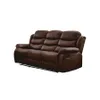 Sillon 3 Cuerpos Sofa Reclinable En Pu Living en Marrón - Dormitorio, Uruguay | Soy Hogar, vista 1 de 4