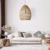 Colgante rattan grande 68cm - NATURAL en Marrón - Lámparas colgantes, Uruguay | Iluminica, vista 3 de 6