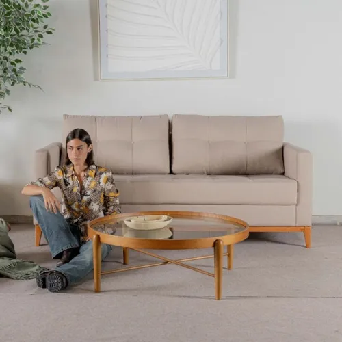 Sofá Torino - 3 cuerpos en Beige - Sillones y sofás, Uruguay | Fábrica Italiana