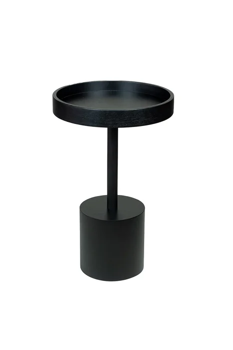 MESA LATERAL STAR M NEGRA 35X35X55H CM, Uruguay | Vinibel