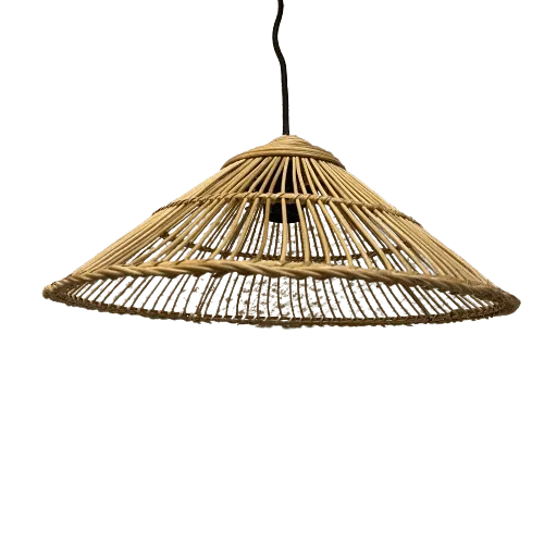Colgante Rattan Dimas en Madera natural - Lámparas colgantes, Uruguay | Camino a Casa
