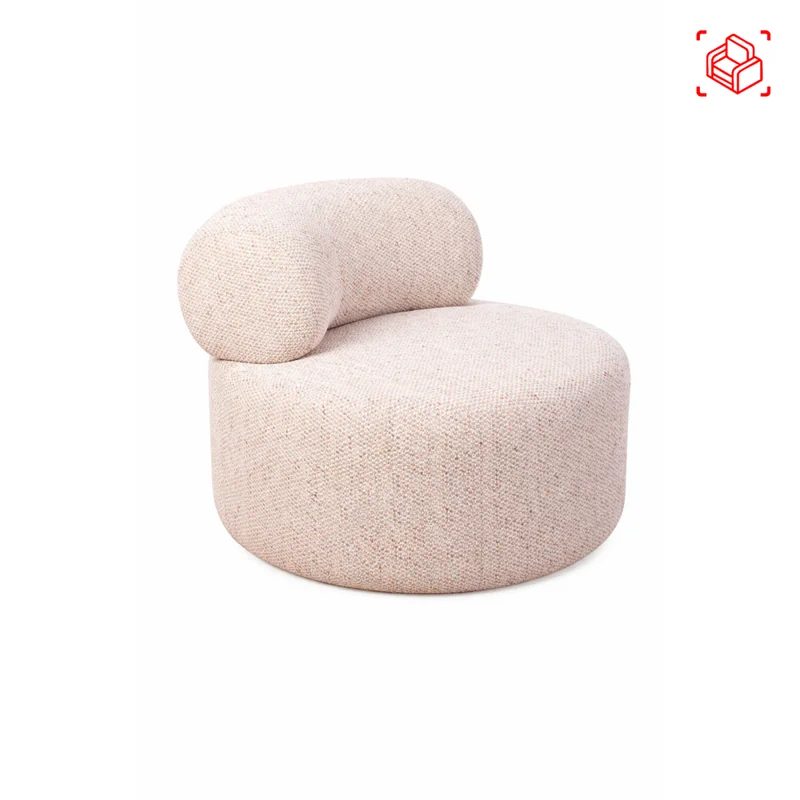Butaca Tela-premium Multicolor Rolls Multicol en Beige - Sillones y sofás, Uruguay | Divino, vista 7