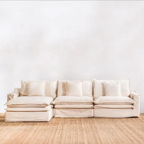 Modular Tessa Equinero Natural Izquierd - Sillones y sofás, Uruguay | Aihaus, vista 3