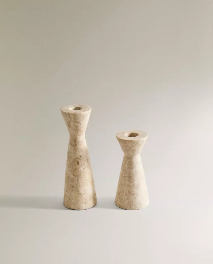 PORTAVELAS MÁRMOL en Beige - Velas y Portavelas, Uruguay | Zara Home, vista 2