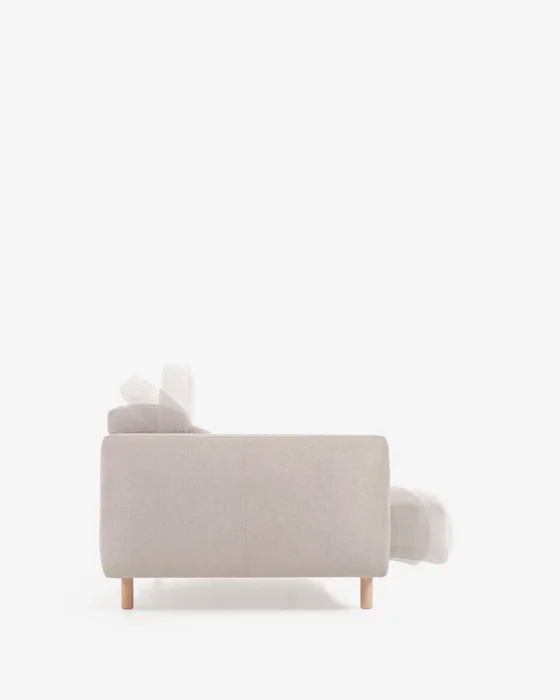 Sofá Singa 3 Plazas - Beige 215 Cm en Beige - Sillones y sofás, Uruguay | Kavehome, vista 7
