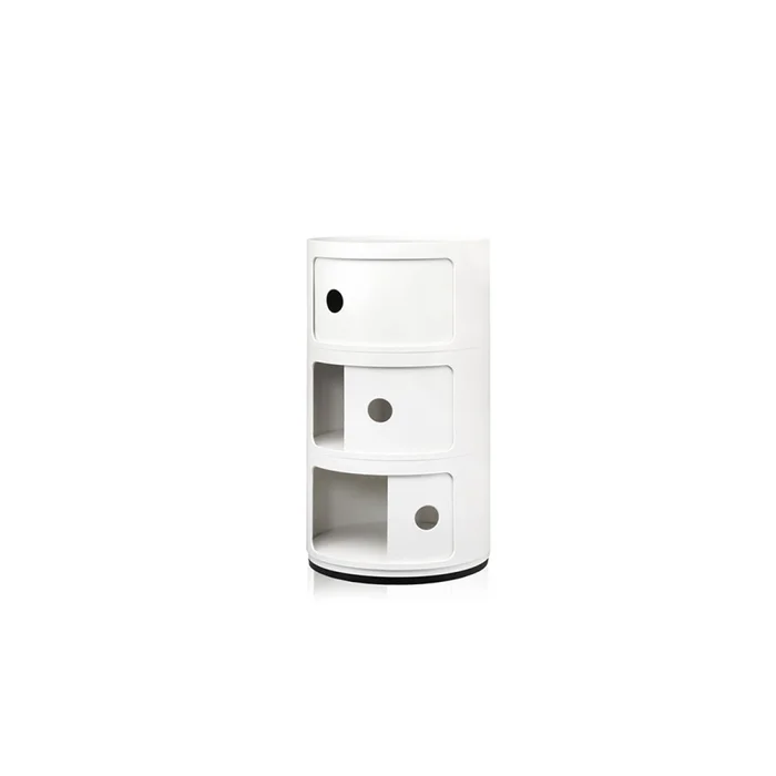Mesa Baja Modular Componibili - White en Blanco - Mesas de living, Uruguay | Samic, vista 2