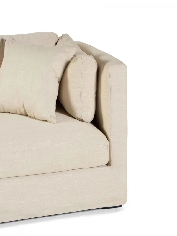 SOFA LESTAT 3,5 PLAZAS TELA HL LINEN 236X96X84H CM - Sillones y sofás, Uruguay | Vinibel, vista 3