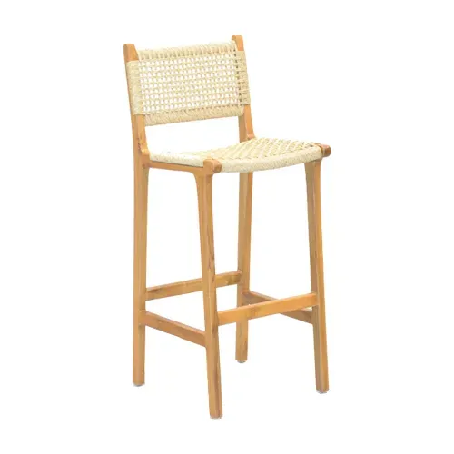 S80 Banqueta 65cm en Madera natural - Butacas, banquetas y puffs, Uruguay | Victoriana