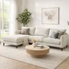 SOFA CON CHAISE PATAGONIA Beige IZQUIERDO - Sillones y sofás, Uruguay | Viasono, vista 1 de 2