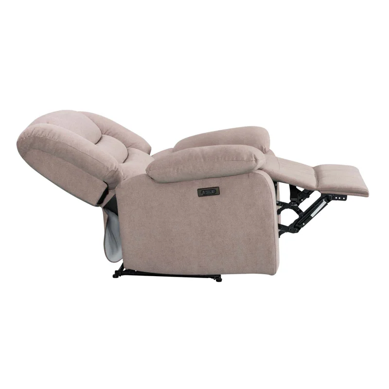 Recliner Eléctrico Tela Marron Marsella Ii Taupe en Beige - Sillones y sofás, Uruguay | Divino, vista 5