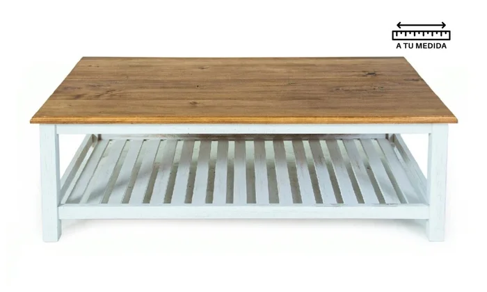 Mesa de Living RÚSTICA MUESTRA en Multicolor, Uruguay | Finkel