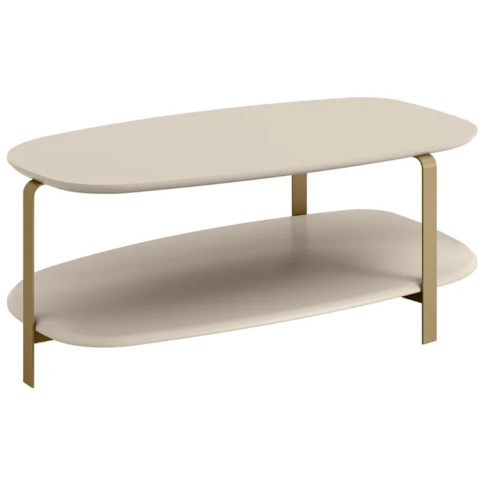 Mesa Ratona Santorini 90CM Organica en Beige - Mesas de living, Uruguay | Balton, vista 7