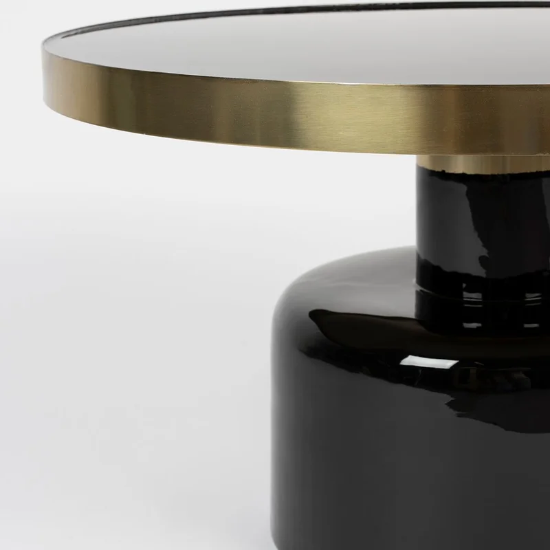 Mesa de centro GLAM NEGRO en Negro - Mesas de comedor, Uruguay | Viasono, vista 4