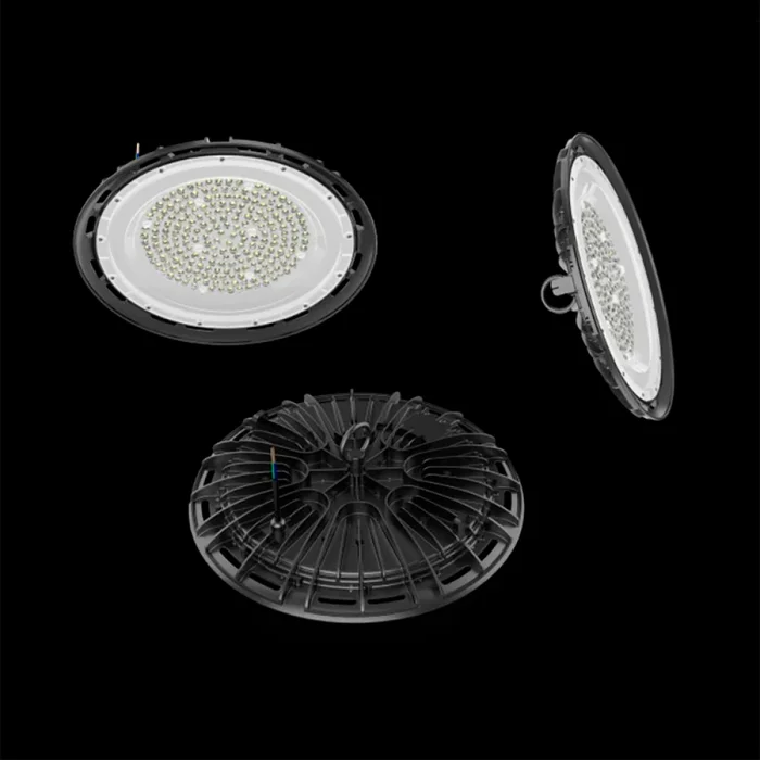 Campana LED UFO SLIM 150W Luz Neutra en Negro - Lámparas colgantes, Uruguay | Serlux, vista 2