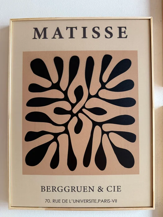 Kit 3 Cuadros - Matisse Beige/Negro - 30 × 40 en Negro - Decoración de pared, Uruguay | Berna Home, vista 6
