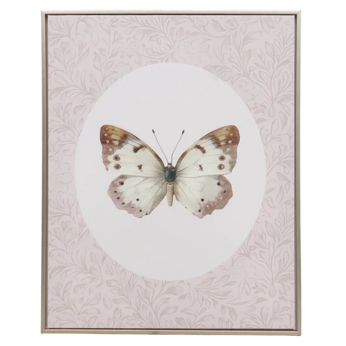 Cuadro Butterfly I, 40 Rosa Papel Wp2514737a en Rosa - Decoración de pared, Uruguay | Divino