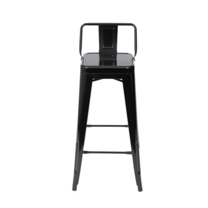 Taburete Tolix - Negro en Negro - Sillas, Uruguay | La Cueva Muebles, vista 5