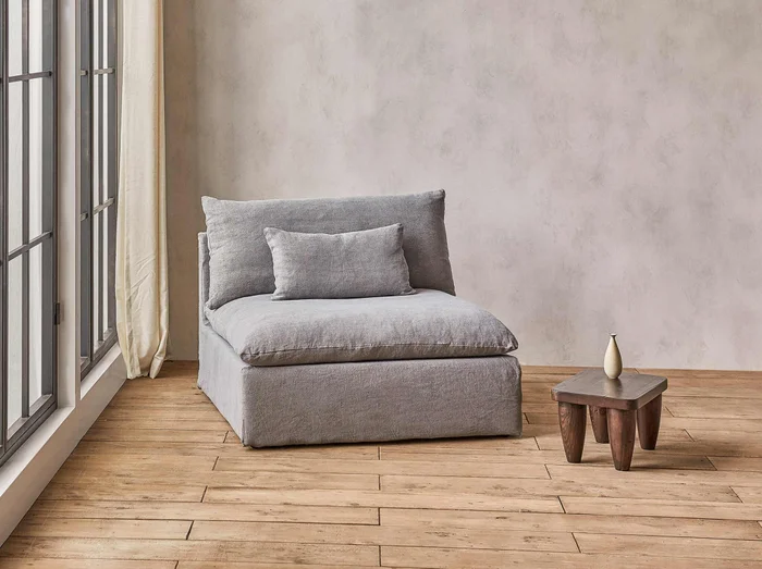 Sofá con funda Sol en Gris - Sillones y sofás, Uruguay | Pieza Clave