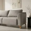 Sofá Gino - Microfibra - 3 cuerpos - TC1009 (Plata) en Gris - Sillones y sofás, Uruguay | NYR, vista 4 de 5