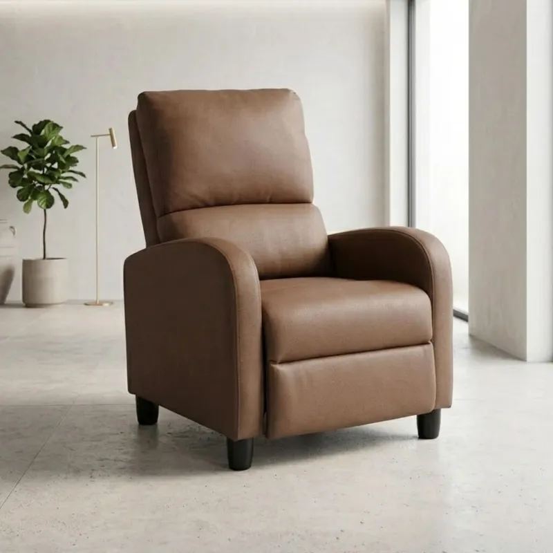 Butaca Reclinable 1 Cuerpo - Sofia en Marrón - Sillones y sofás, Uruguay | Rústico Hogar