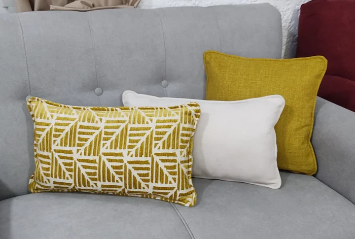 Almohadón 30x50cm - Muebles Da Vinci en Gris - Textiles, Uruguay | Muebles Da Vinci, vista 4