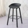 Butaca Taburete Barra Shell – Total Negra - Butacas, banquetas y puffs, Uruguay | Berna home, vista 3 de 5