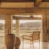 Pantalla para lámpara de techo Cruilles de fibras naturales con acabado natural Ø 100 cm en Madera natural - Lámparas colgantes, Uruguay | Kavehome, vista 2 de 6