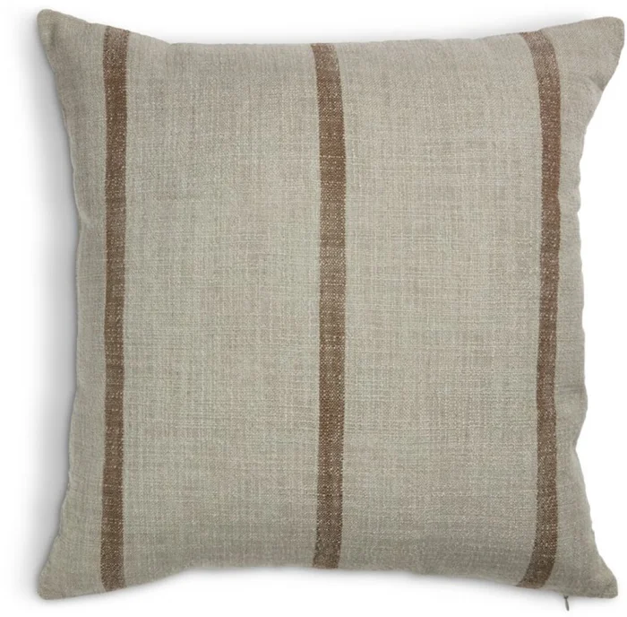 Almohadón STENROS 45x45 gris/marrón osc - Textiles, Uruguay | JYSK