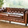 SILLON CHESTERFIELD CUERO ITALIANO - 3 CUERPOS - Sillones y sofás, Uruguay | La Iberica, vista 1 de 30