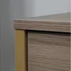 Escritorio Doble Cajonera y Estante Inferior - Sauder - Linea International Lux en Marrón - Escritorios y sillas de escritorio, Uruguay | Rústico Hogar, vista 4 de 5