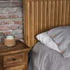 RESPALDO DE CAMA PIPA QUEEN en Madera natural - Respaldos de cama, Uruguay | Fundamento Muebles, vista 1 de 3