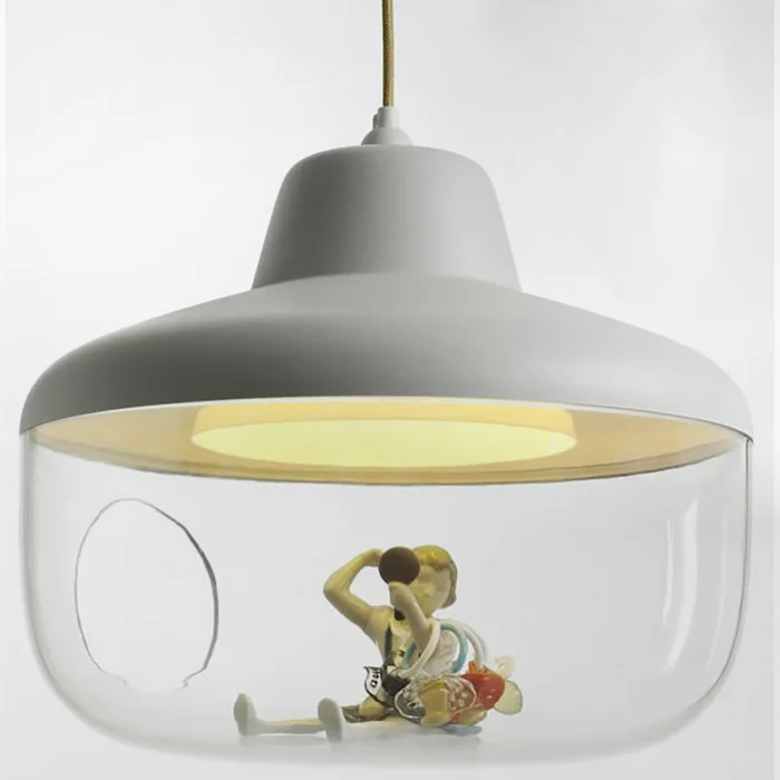 LUMINARIA DE TECHO LITTLE THINGS AMARILLO - Lámparas de mesa, Uruguay | Viasono, vista 2