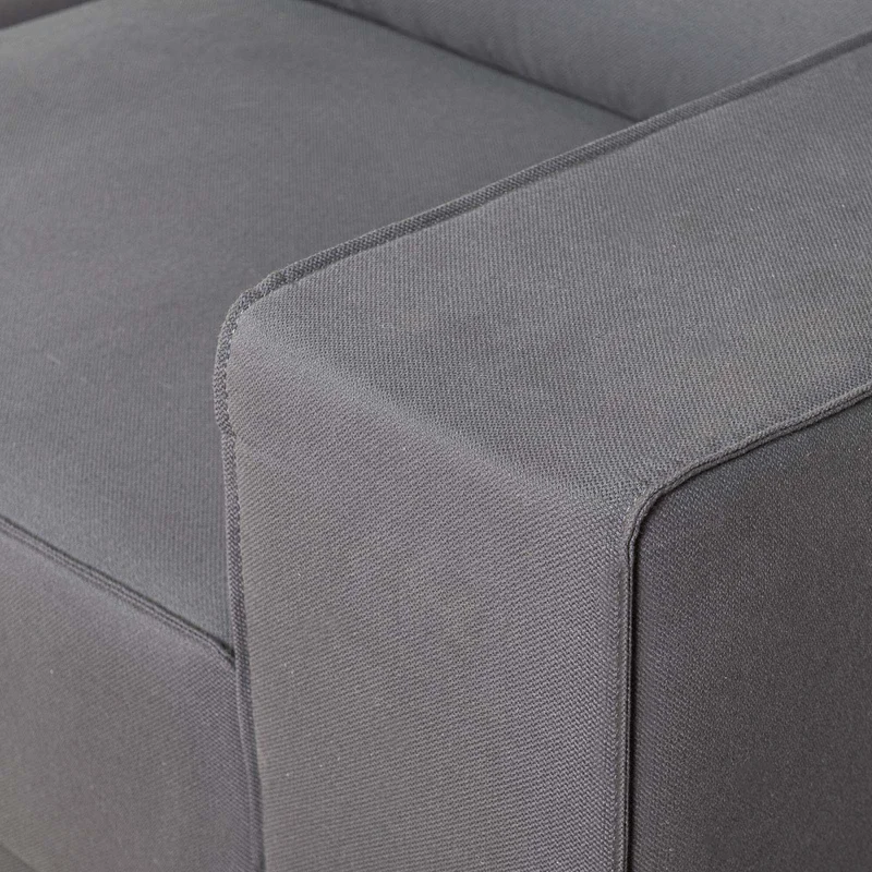 Sillón Tela Gris Excelence Gris Osc en Gris - Sillones y sofás, Uruguay | Divino, vista 4