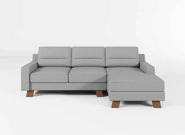 Sofá Sasha con Chaise Longue en Gris, Arena - Sillones y sofás, Uruguay | New York Home, vista 5