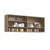 Mueble De Cocina Aereo Alto 4 Puertas 2 Estantes 100% Mdp en Negro - Mesas de living, Uruguay | Soy Hogar, vista 4 de 8