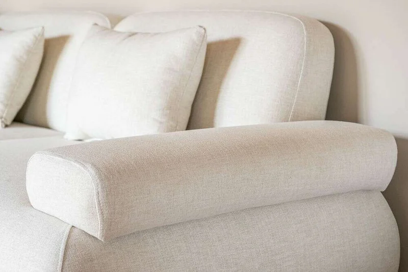 SILLON FOA - LINO ANTIMANCHAS - 3 MTS en Blanco - Sillones y sofás, Uruguay | La Iberica, vista 5